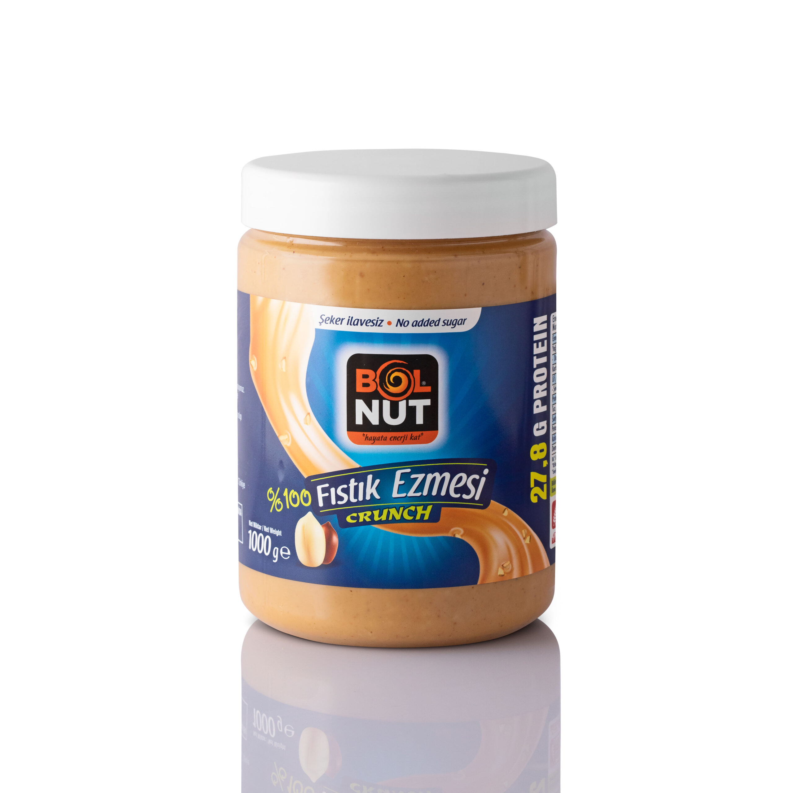 BOLNUT FISTIK EZMESİ CRUNCH 1000 G 